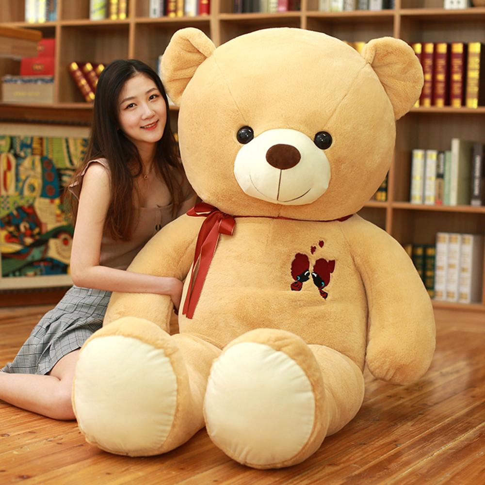 60cm-100cm Large Teddy Bear Plush Toy Lovely Giant Bear Dolls