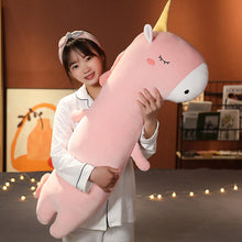 Load image into Gallery viewer, 60cm-120cm Kawaii Long Unicorn Stuffed Plush Pillows
