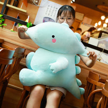 Load image into Gallery viewer, 30cm/40cm Size Ultra Soft Lovely Dinosaur Plush Doll Blue &amp; Pink
