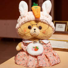 Load image into Gallery viewer, 30cm Cute Brown Teddy Bear Toy With Clothes Dress Up Bear Doll
