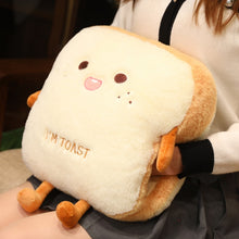 Load image into Gallery viewer, 31cm-50cm Bread Pillow Toast Food Plush Soft Dolls
