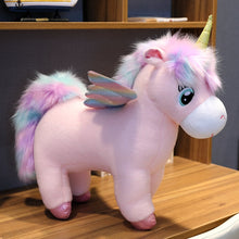 Load image into Gallery viewer, 30cm-50cm Fantastic Glowing Rainbow Wings Unicorn Plush Toys
