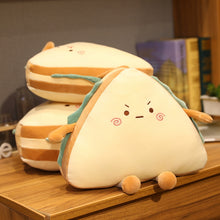 Load image into Gallery viewer, 30cm/40cm Cute Expressive Sandwich Kawaii Pillow Plush Toys
