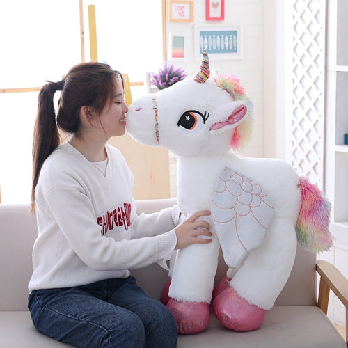 50cm-90cm Kawaii Unicorn & Pegasus Stuffed Plush Toys