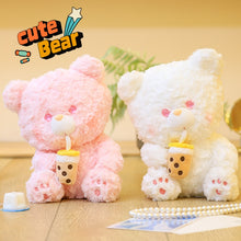 Load image into Gallery viewer, 23cm/35cm Kawaii Boba Tea Plush Toys Teddy Bear Stuffed Animals
