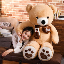 Load image into Gallery viewer, 60cm-100cm Stuffed Large Teddy Bears With Scarfs Plush Toys
