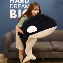 Load image into Gallery viewer, 60cm-100cm Giant Plush Killer Whale / Orca Stuffed Toys
