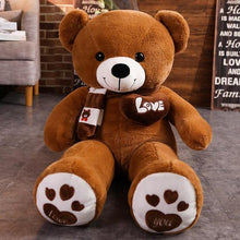 Load image into Gallery viewer, 60cm-100cm Stuffed Large Teddy Bears With Scarfs Plush Toys
