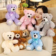 Load image into Gallery viewer, 35cm Cute Teddy Bears With Bow Tie in 7 Colours Plush Toys
