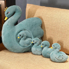 Load image into Gallery viewer, Cute Fluffy Ducklings &amp; Swan Plush Toys With Blankets
