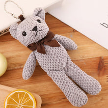 Load image into Gallery viewer, 18cm Cute Foreign Small Teddy Bear Pendant With Bow Tie Plush Toys
