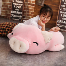 Load image into Gallery viewer, 40cm-75cm Squishy Pig Stuffed Doll Lying Plush Pillow Toys
