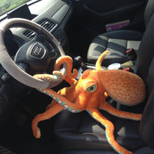 Load image into Gallery viewer, 55cm/80cm Aquatic Big Eyes Orange Octopus Stuffed Doll
