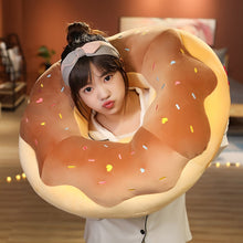 Load image into Gallery viewer, 45cm/70cm Plush Donuts Pillow &amp; Cushion Stuffed Soft Decorations
