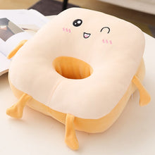 Load image into Gallery viewer, 32cm Cute Toast Bread Plush Nap Hand-Warmer Stuffed Pillows
