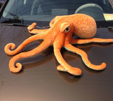 Load image into Gallery viewer, 55cm/80cm Aquatic Big Eyes Orange Octopus Stuffed Doll
