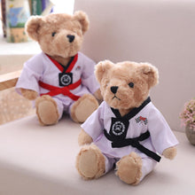 Load image into Gallery viewer, 30cm/40cm New Dressing Teddy Bear Taekwondo Bear Plush Toy
