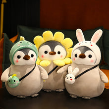 Load image into Gallery viewer, 25cm/35cm Kawaii Penguin Plush Toys Dressed As Other Animals
