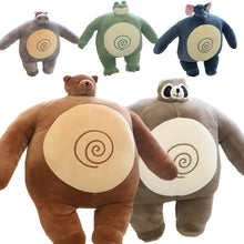 Load image into Gallery viewer, 22cm-60cm Tiny Head Teddy Bear Pillow Stuffed Swirl Tummy Toy
