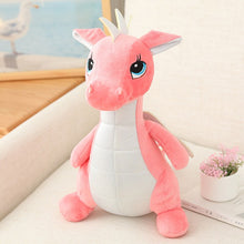 Load image into Gallery viewer, 40cm/60cm/80cm Kawaii Colourful Dragon Plush Dolls
