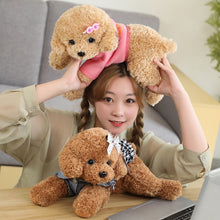 Load image into Gallery viewer, 35cm/55cm Real Life Teddy Dog Poodle Plush Toys For Kids
