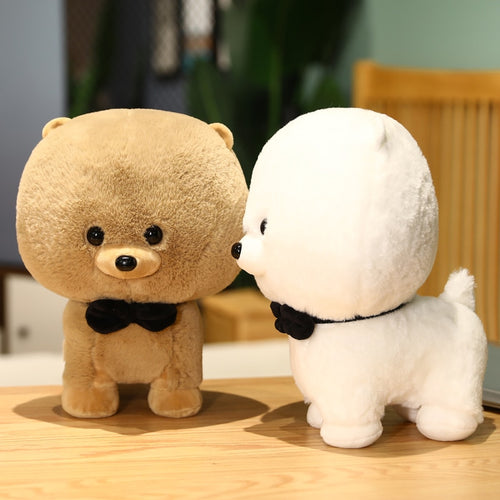 23cm-40cm Plush Pomeranian Poodle Teddy Dog Toys Simulation Puppy Doll