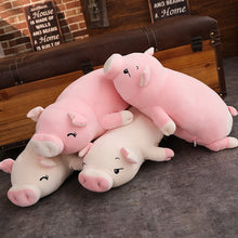 Load image into Gallery viewer, 40cm-75cm Squishy Pig Stuffed Doll Lying Plush Pillow Toys
