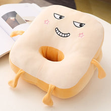 Load image into Gallery viewer, 32cm Cute Toast Bread Plush Nap Hand-Warmer Stuffed Pillows
