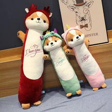 Load image into Gallery viewer, 70cm-110CM Adorable Long Dog Plush Pillows In 4 Costumes
