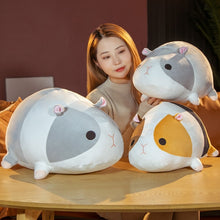 Load image into Gallery viewer, 40cm/50cm Plush Hamster Hug Pillow Cute Plush Dolls
