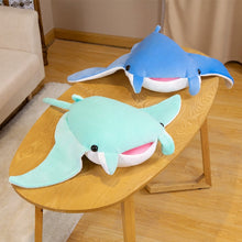 Load image into Gallery viewer, 35cm-90cm Cartoon Manta Ray &amp; Devil Ray Plush Toys
