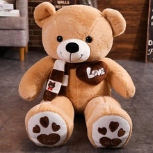 Load image into Gallery viewer, 60cm-100cm Stuffed Large Teddy Bears With Scarfs Plush Toys
