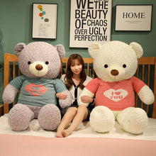 Load image into Gallery viewer, 80cm-120cm Sweater Style Teddy Bear Plush Toy Large Pillow Doll
