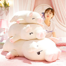 Load image into Gallery viewer, 40cm-75cm Squishy Pig Stuffed Doll Laying Down Plush
