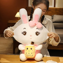 Load image into Gallery viewer, 40cm-90cm Kawaii Boba Tea Rabbit Plush Toy Stuffed Animals
