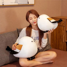 Load image into Gallery viewer, 35cm/50cm Fat Round Little Cute Stuffed Sparrow Plush Lifelike Bird Toy
