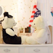 Load image into Gallery viewer, 2pcs 40cm-80cm Couple Bear Wedding Teddy Bear Plush Toys 
