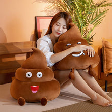 Load image into Gallery viewer, 25cm-55cm Simulation Poop Plush Toys Cushion Soft Stuffed Dolls
