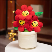 Load image into Gallery viewer, 30cm Sunflower Flowerpot Plush Decoration With Cute Faces
