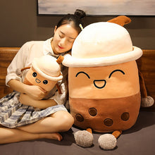 Load image into Gallery viewer, 50cm-100cm Giant Kawaii Boba Plush Toys &amp; Bubble Tea Plushies
