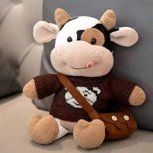 Load image into Gallery viewer, 26cm Cartoon Cow Plush Doll With Many Different Outfits
