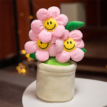 Load image into Gallery viewer, 30cm Sunflower Flowerpot Plush Decoration With Cute Faces
