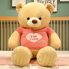 Load image into Gallery viewer, 80cm-120cm Sweater Style Teddy Bear Plush Toy Large Pillow Doll
