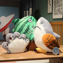 Load image into Gallery viewer, Small/Medium/Large Cute &amp; Funny Shark Plush Toy Collection
