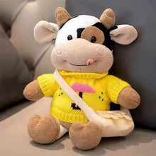 Load image into Gallery viewer, 26cm Cartoon Cow Plush Doll With Many Different Outfits
