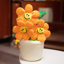 Load image into Gallery viewer, 30cm Sunflower Flowerpot Plush Decoration With Cute Faces
