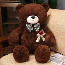 Load image into Gallery viewer, 80cm/100cm Rose Flower Gentleman Teddy Bear Large Plush Toys
