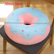 Load image into Gallery viewer, 38cm/58cm Vibrant Donut Plush Pillow Cushions in Different Colours
