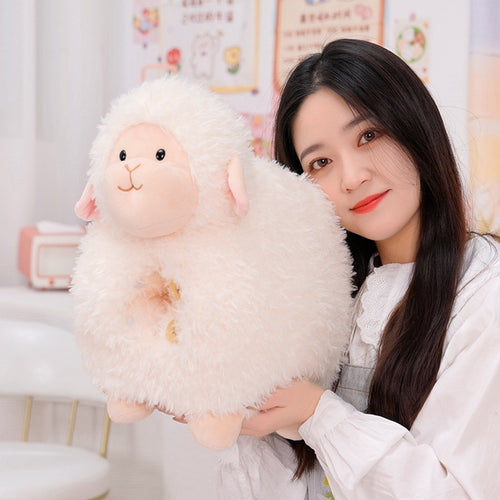 20cm-45cm Cute Alpaca Plush Toy Kids Real Doll Pillow