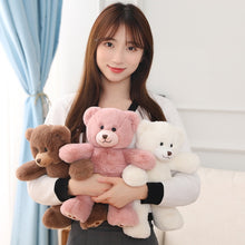 Load image into Gallery viewer, 35cm Cute Teddy Bear Plush Dolls With Pearl Keychains
